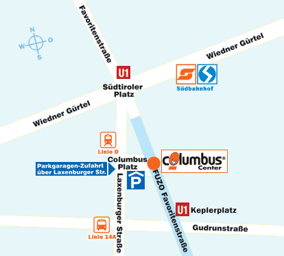 Anfahrtsplan